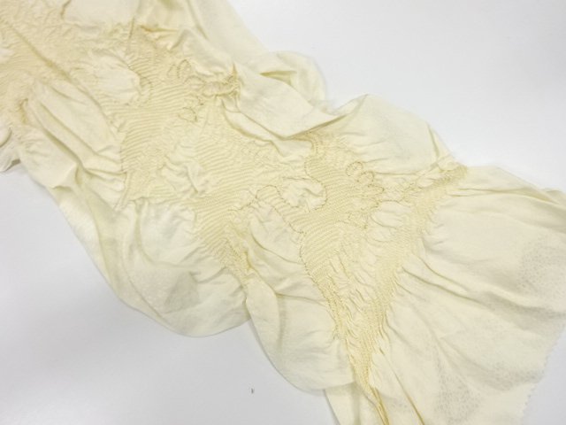 JAPANESE KIMONO / OBIAGE / SILK / SHIBORI